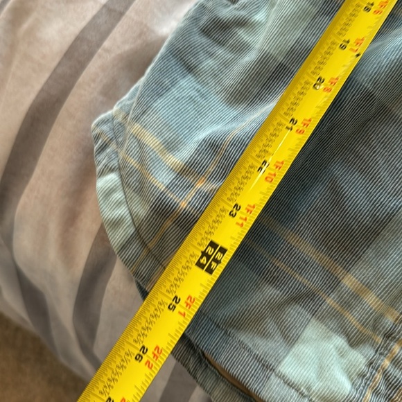 PRANA Finnegan light corduroy plaid flannel - Picture 13 of 15